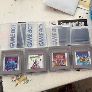Nintendo Game Boy Cartridges - Gray